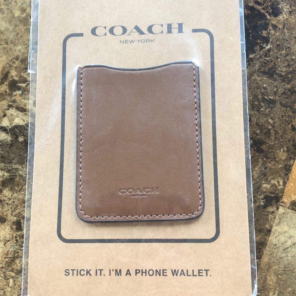 New Coach Phone Wallet